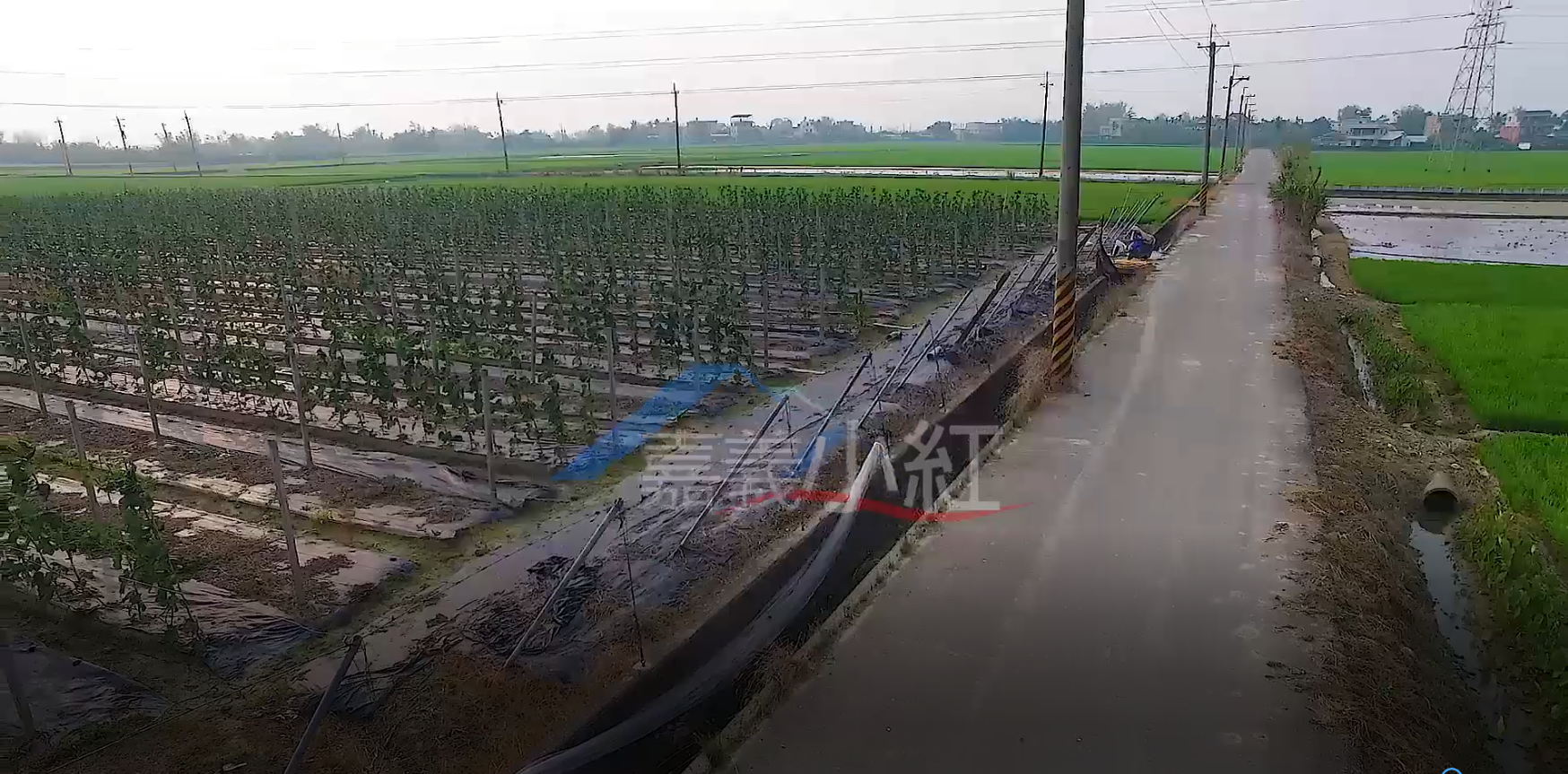 空拍環景..台南市白河區近市區農地**出售農地-68**
