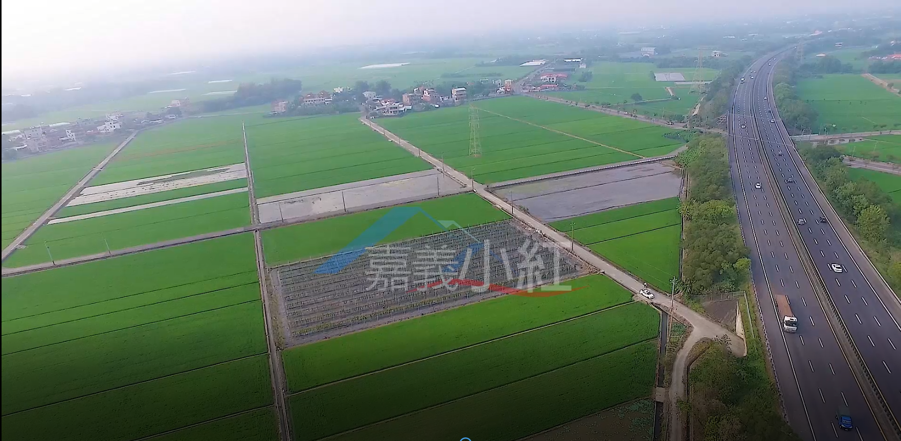 空拍環景..台南市白河區近市區農地**出售農地-68**