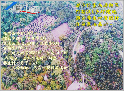 空拍環景..嘉義縣番路鄉棕櫚湖附近農建地**出售農建地-1096**