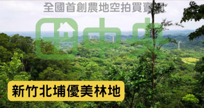 北埔【地闊天長優美林地】每坪3千初