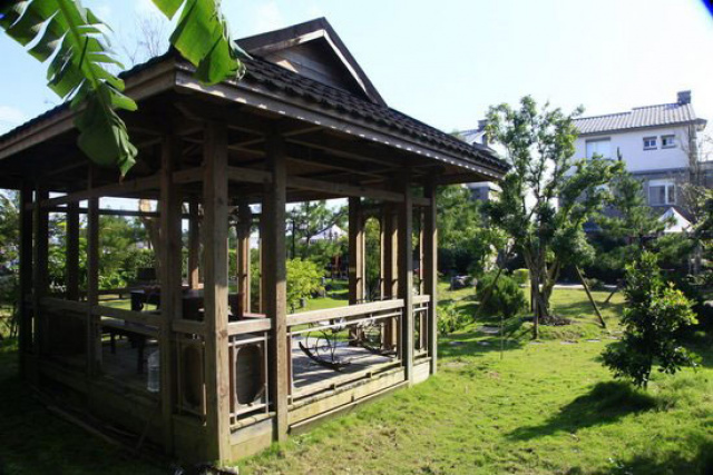 宜蘭農舍 羅運湧泉庭園農舍 百萬裝潢 千萬花園 享受羅運在我家
