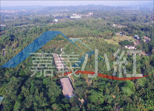 空拍環景..台南市白河區買農地送雞舍**出售農地-66**