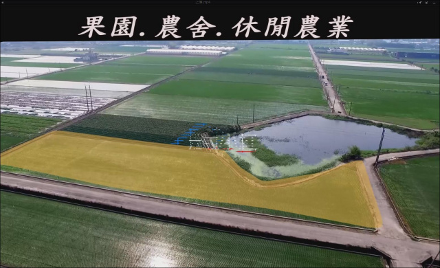 空拍環景..嘉義縣新港鄉工業區三角窗農地**出售農地-1147**