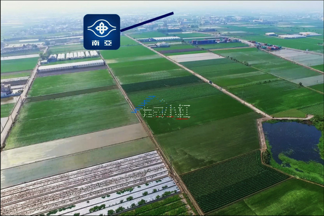 空拍環景..嘉義縣新港鄉工業區三角窗農地**出售農地-1147**