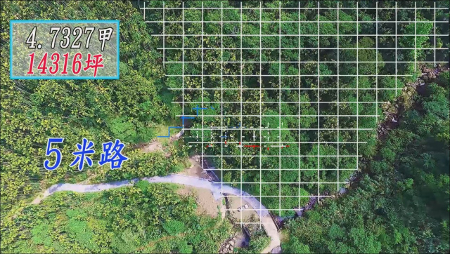 空拍環景..嘉義縣中埔鄉露營區附近林地 【每分地12.6萬】**出售林地-1149**