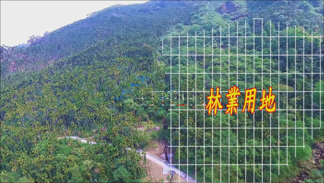 空拍環景..嘉義縣中埔鄉露營區附近林地 【每分地12.6萬】**出售林地-1149**