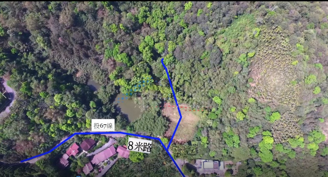 空拍環景...南投縣埔里鎮投65-1旁土地**出售農地-7**