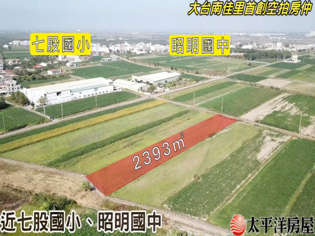 七股昭明國中方正美農地