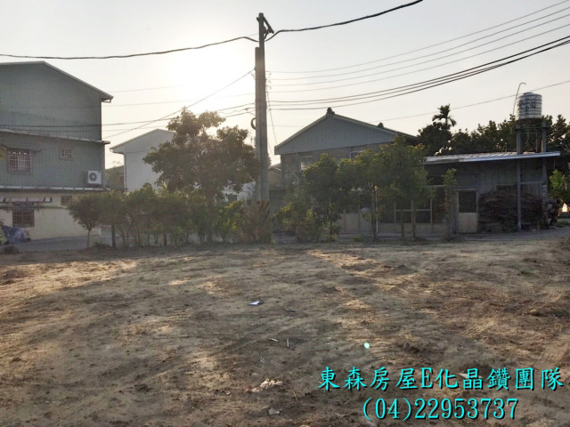 中清交流道旁，長照養護中心土地