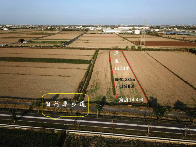 大灣休閒公園旁田地