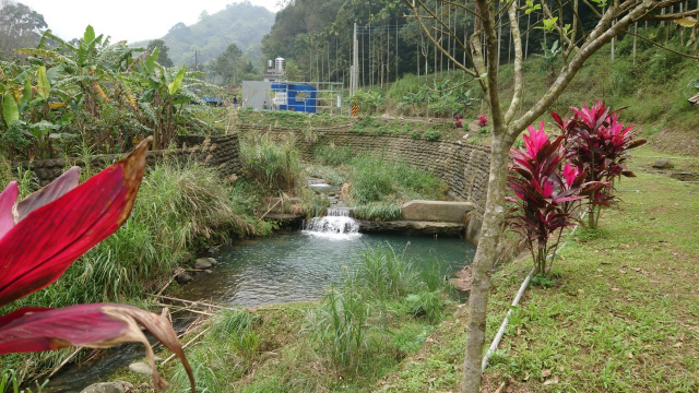 北埔冷泉臨溪露營美地