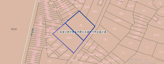 中壢區五權段1598坪農地