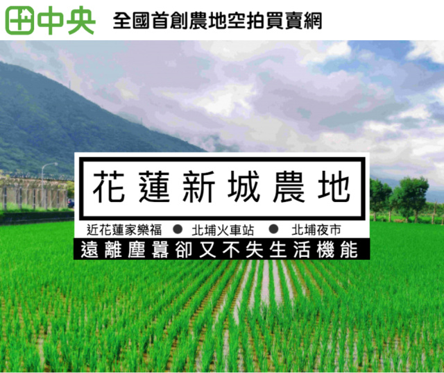 花蓮新城美景農地