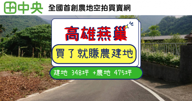 高雄 燕巢 中民路 建.農地