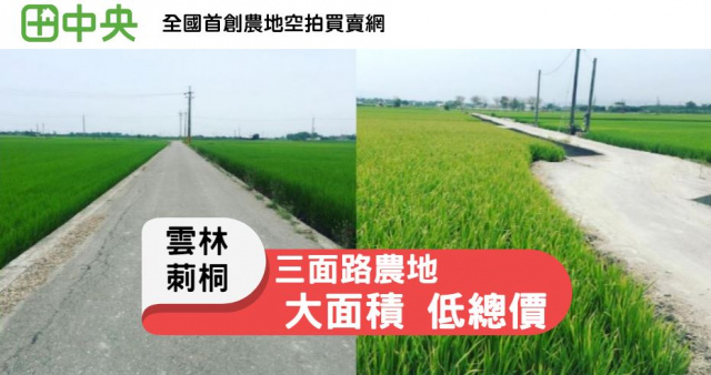 莿桐鄉麻園段三面路農地