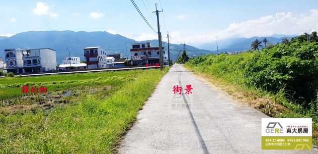 知本路二段省道旁農地