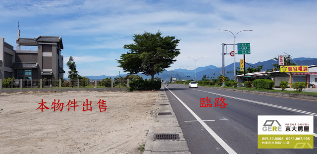 台東市臨海路雙面農地
