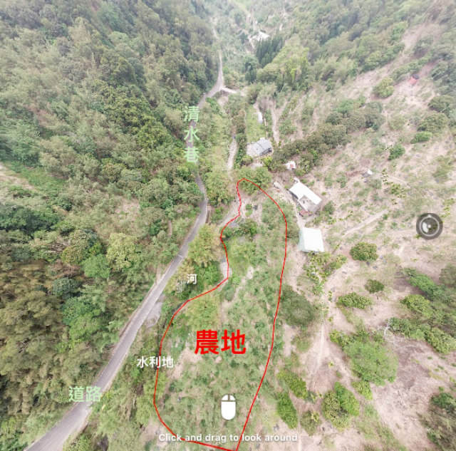 「台中陽明山」-大坑清水巷稀有農地釋出