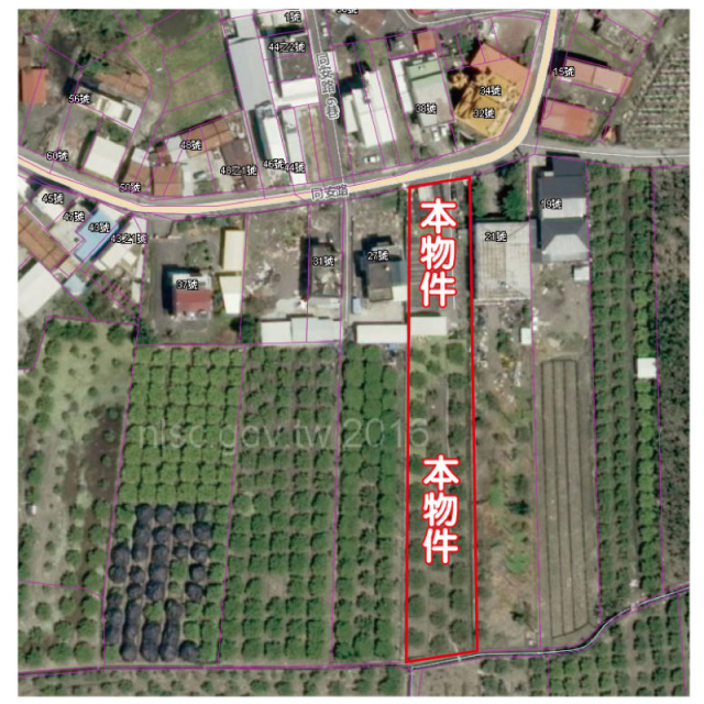 屏東縣南州鄉-村子內的農地