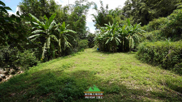 新竹縣芎林鹿寮坑綠色小徑臨溪梯田-新竹縣土地