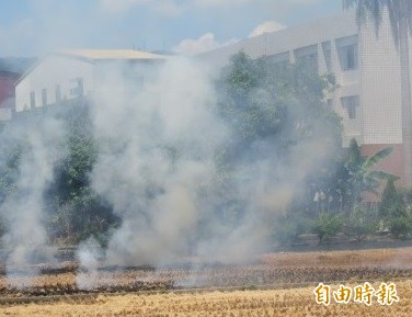 焚燒稻草注意了！南投縣出動空拍機看光光！！